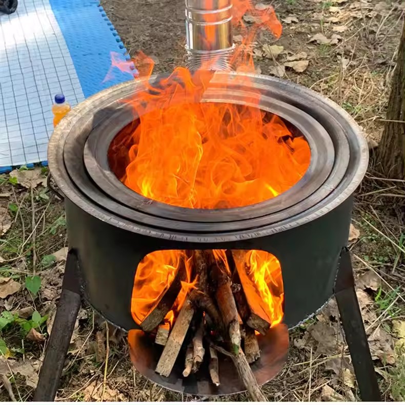 Camping Cooking Hot Plate - 63cm 휴대용 분리형 야외 조리 스토브
