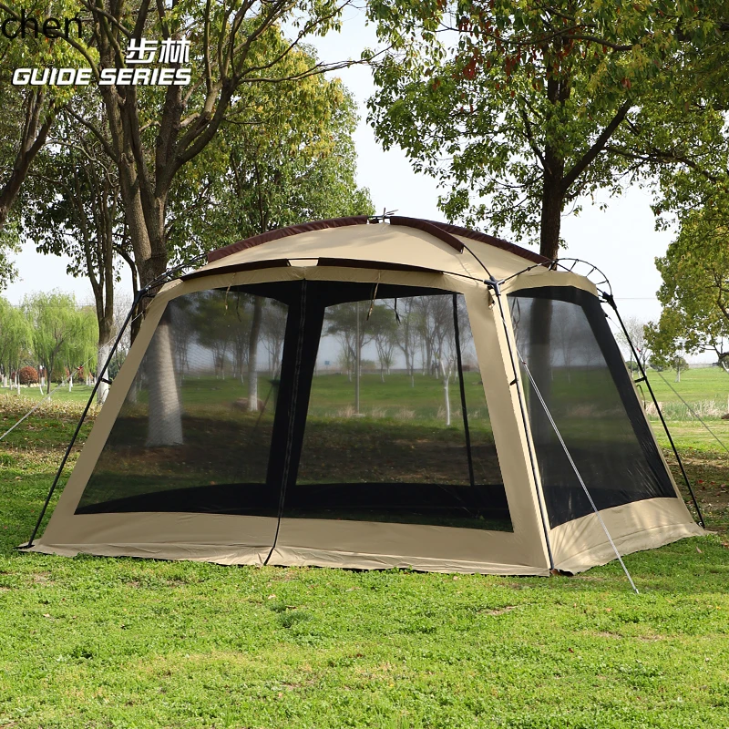 Camping Cooking Awning - 야외 모기 방지 퍼걸라 캠핑 셀프
