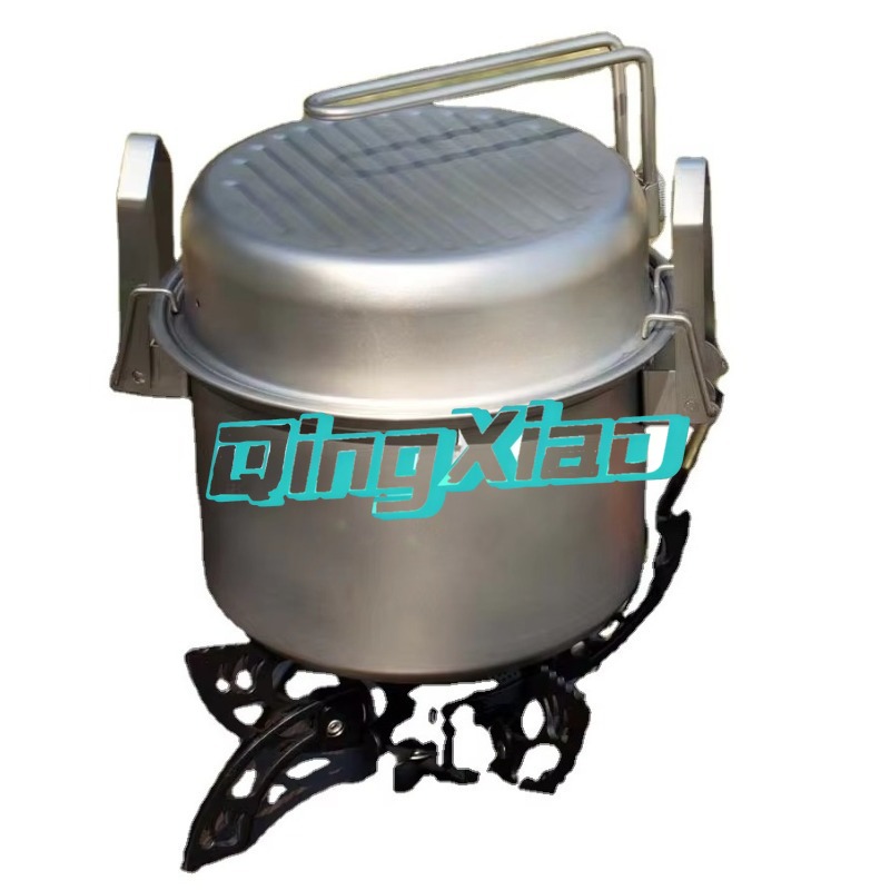 Camping Cooking Pot Stainless Steel - 야외용 304 스테인리스 스틸 다기능 캠핑