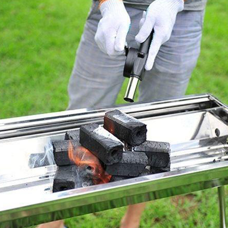바베큐 팬 에어 블로워 빠른 불쏘시개 휴대용 수동 핸드 - Camping Hiking Cooking 리뷰 및 가격