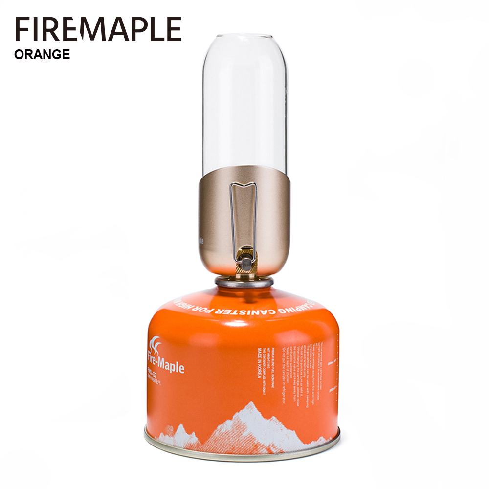 파이어 메이플 오렌지 가스 랜턴, 야외 이소부탄 연료  - Camping Cooking Light 리뷰 및 가격