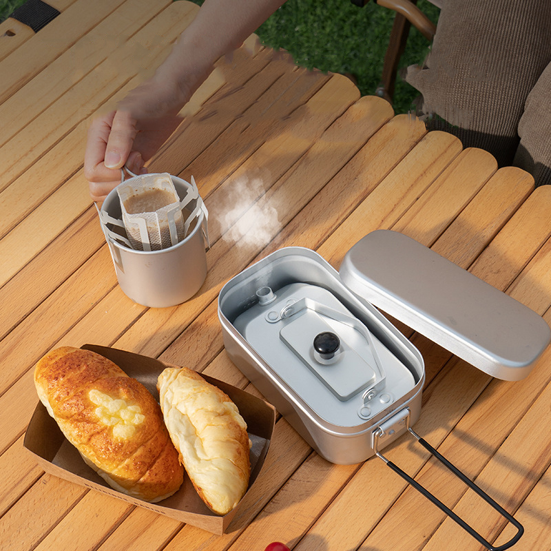 초경량 휴대용 피크닉 캠핑 관광 주전자, 티팟 커피 포 - Camping Cooking Pot Stainless Steel 리뷰 및 가격