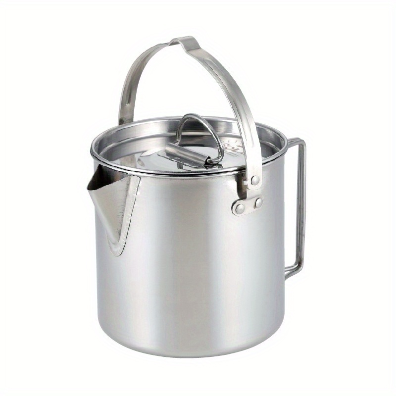 캠핑 피크닉 및 행잉 쿡아웃을 위한 1PC 소형 및 휴 - Camping Cooking Pot Stainless Steel 리뷰 및 가격