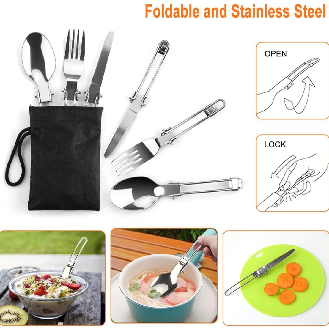 2~3인용 캠핑 조리 세트 알루미늄 냄비 프라이팬 스테 - Camping Cooking Pot Stainless Steel 리뷰 및 가격