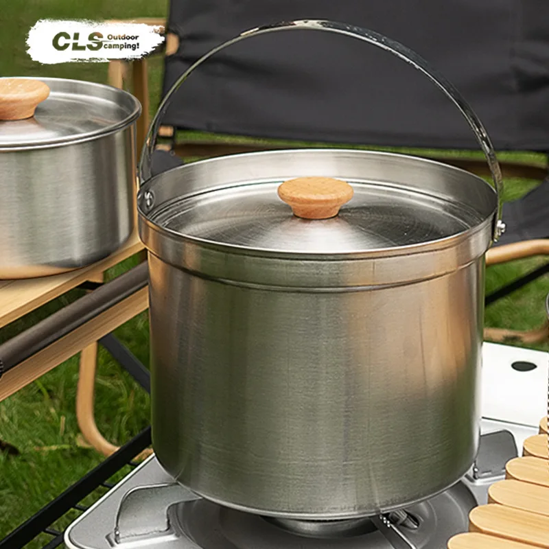 노바나&CLS 22종 스테인리스 스틸 야외 캠핑 냄비  - Camping Cooking Pot Stainless Steel 리뷰 및 가격