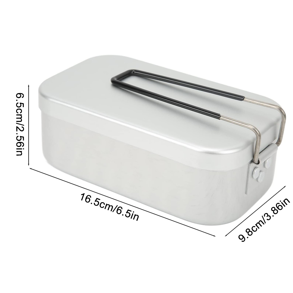 800ML 알루미늄 도시락 상자 야외 캠핑 조리기구 식 - Camping Hiking Cooking 리뷰 및 가격