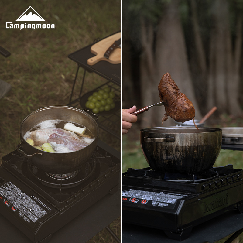 다목적 캠핑 냄비 - 304 고강도 스테인리스 더치 오 - Camping Cooking Dutch Oven 리뷰 및 가격