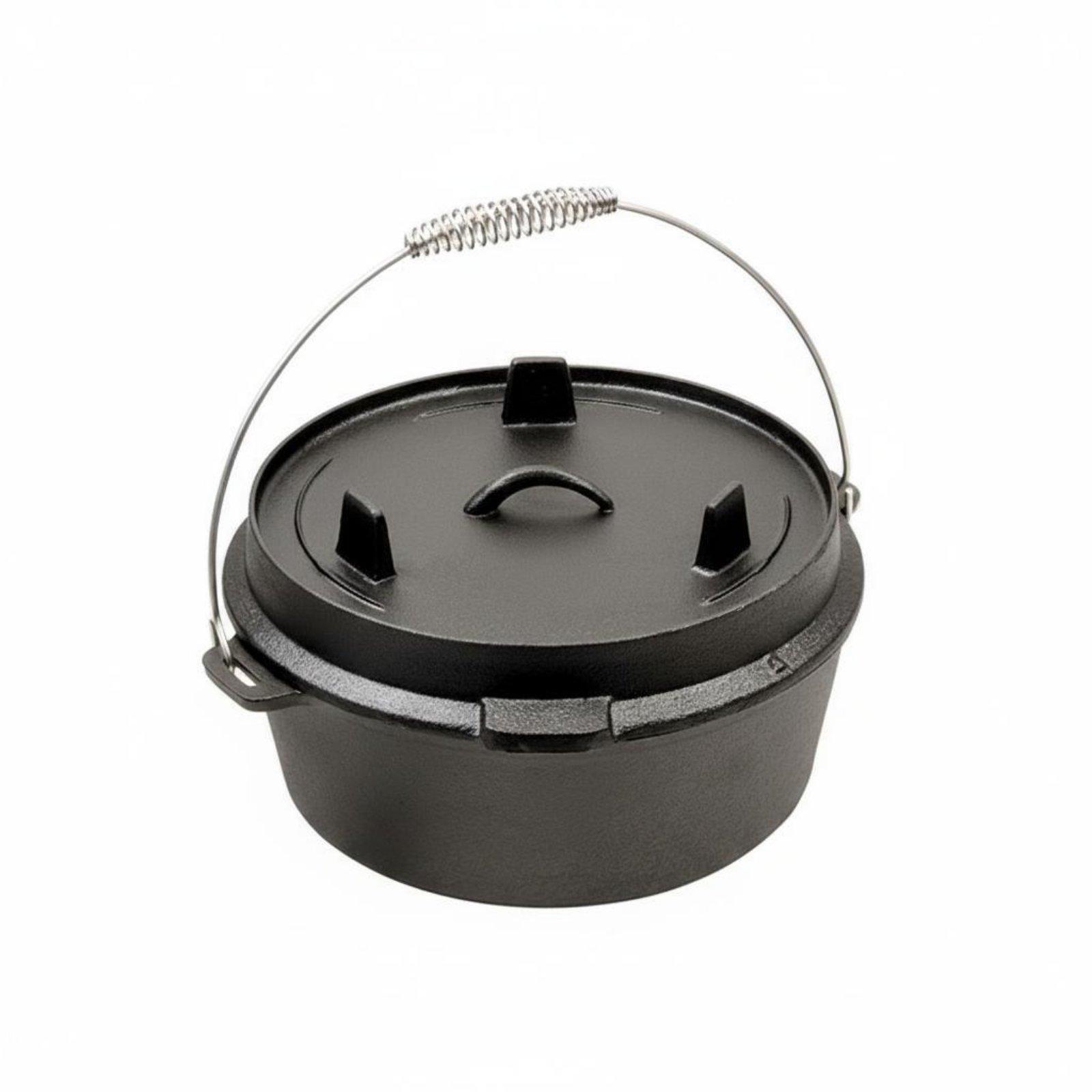 캠핑용 두꺼운 주철 더치 오븐 캠프 요리 냄비 - 캠핑 - Camping Cooking Dutch Oven 리뷰 및 가격