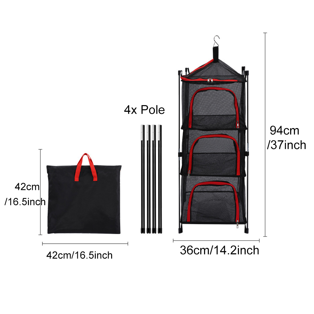 캠핑 스토리지 건조 그물, 야외 걸이식 메쉬 건조 랙  - Camping Cooking Equipment 리뷰 및 가격