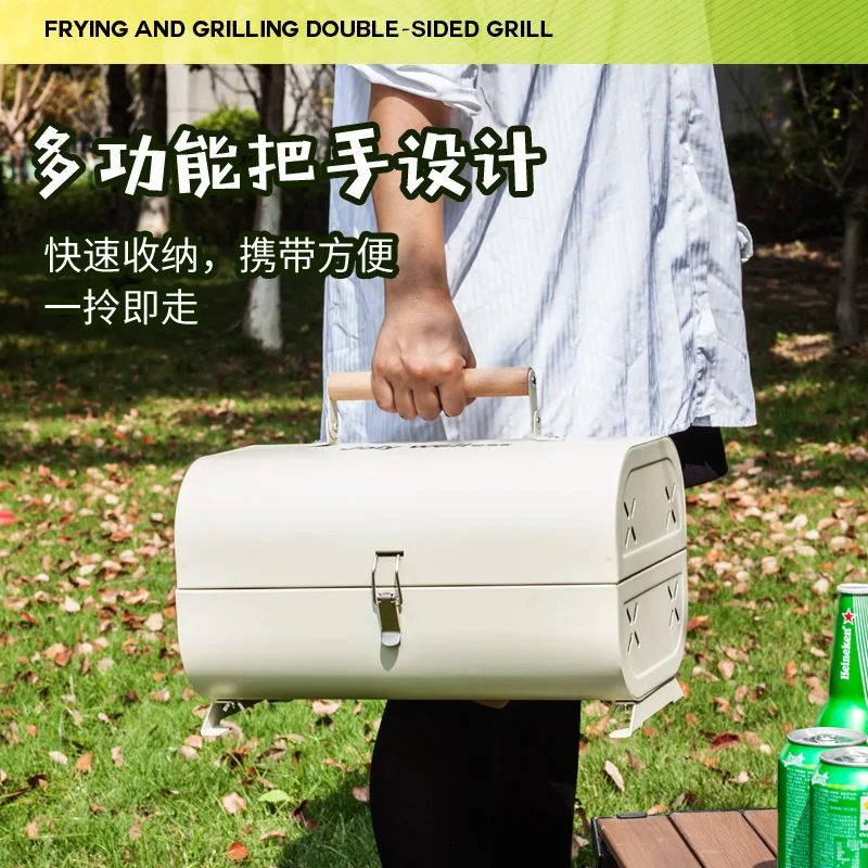 바베큐 오븐 가정용 그릴 휴대용 야외 캠핑용 무연 그릴 - Camping Hiking Cooking 리뷰 및 가격