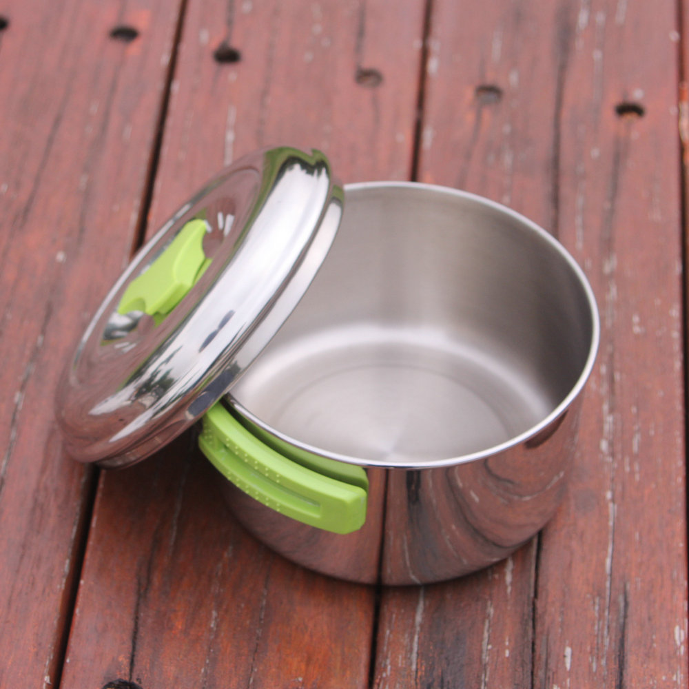 캠핑 냄비 경량 스테인레스 스틸 야외 요리 여행 피크닉 - Camping Cooking Pot Stainless Steel 리뷰 및 가격