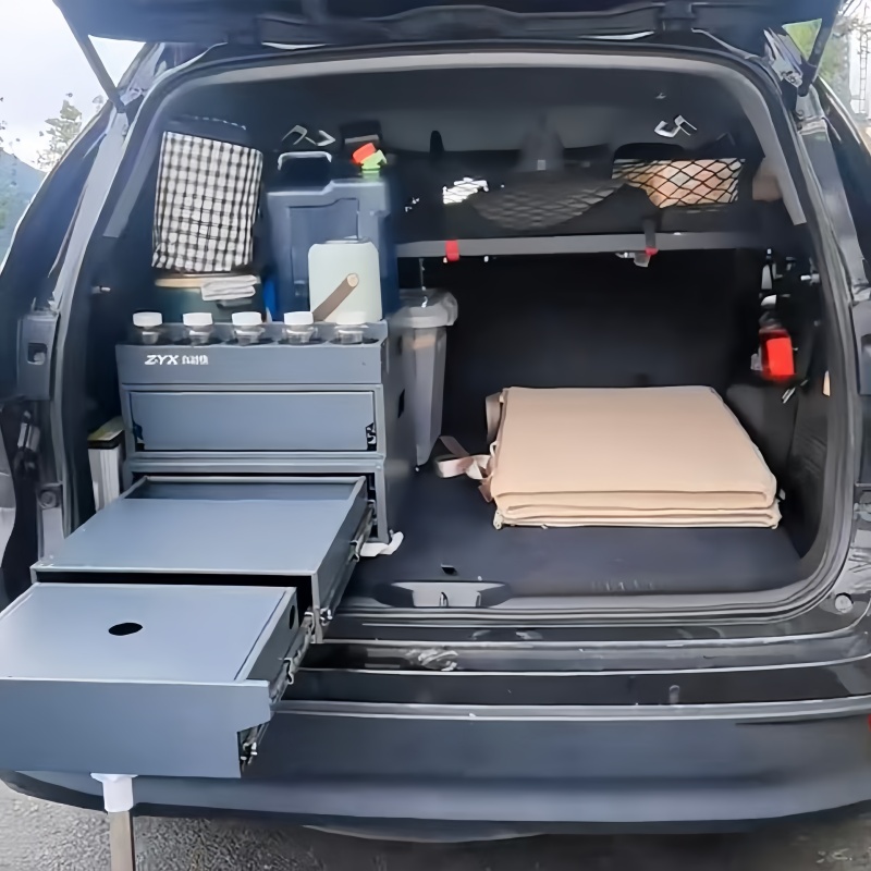캠핑 주방 수납 박스 오버랜드 슬라이드 아웃 키친 박스 - Camping Cooking Box 리뷰 및 가격
