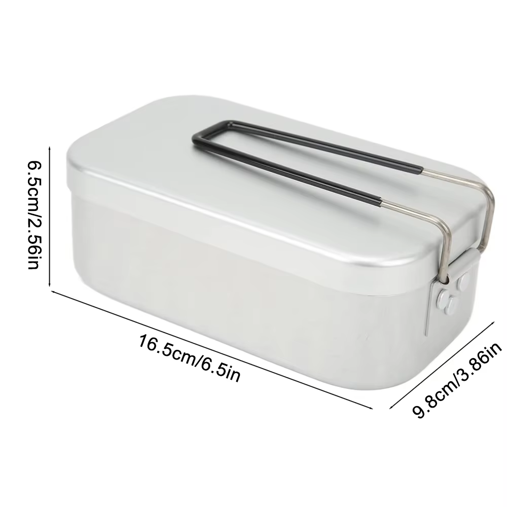 접이식 도시락 상자 손잡이, 성인용 도시락 용기, 알루 - Camping Cooking Equipment 리뷰 및 가격