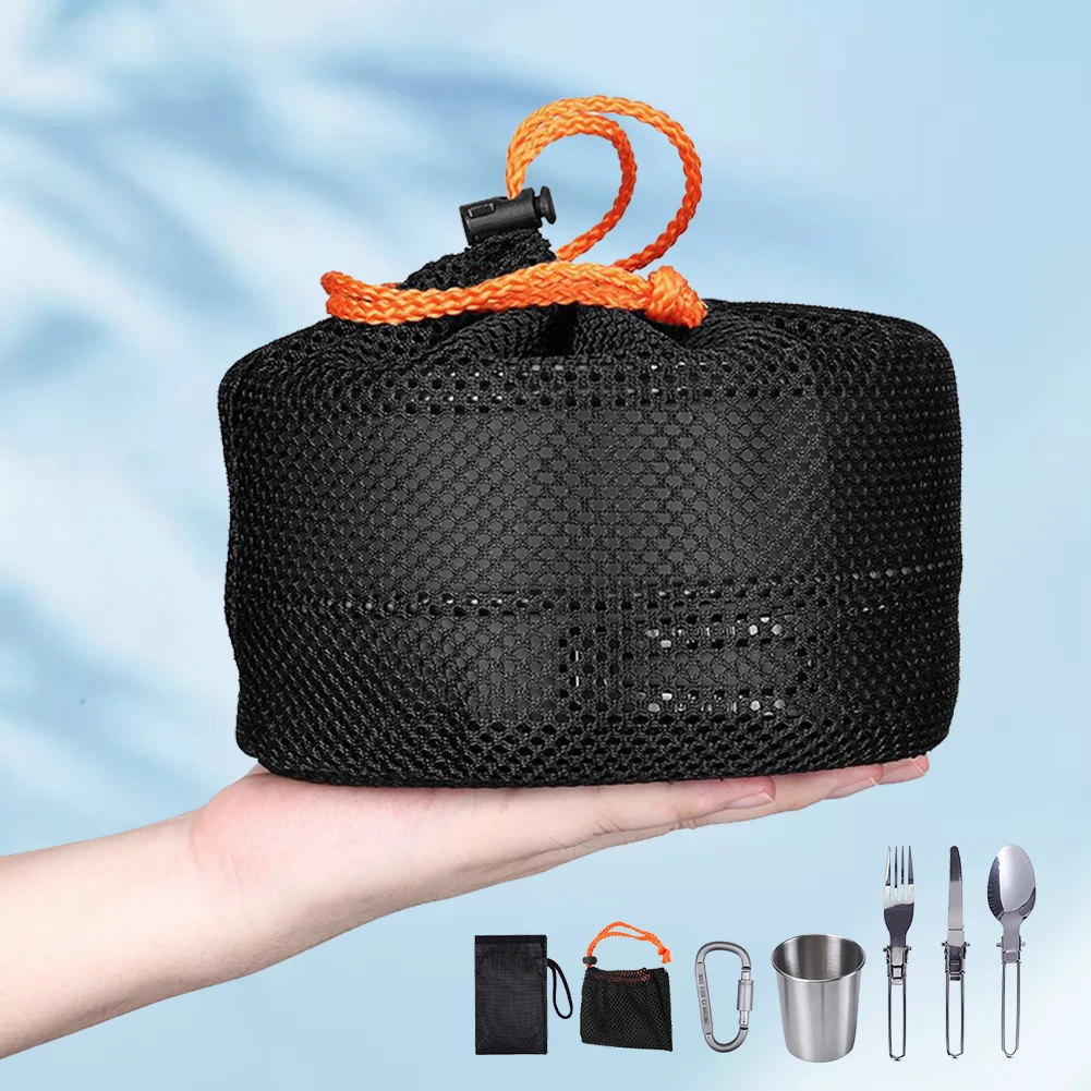 캠핑 조리기구 세트 주전자 냄비 프라이팬 휴대용 접이식 - Camping Hiking Cooking 리뷰 및 가격